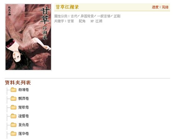 甘草江湖錄