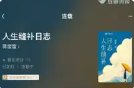 人生缝补日志